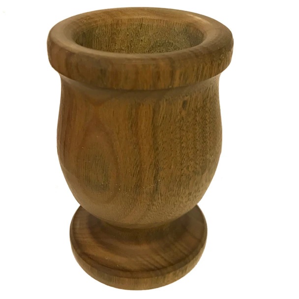 Palo Santo Mate Gourd Solid Wood with Unique Rich Aroma