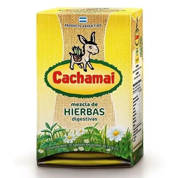 Cachamai Digestivo, 20 saquitos