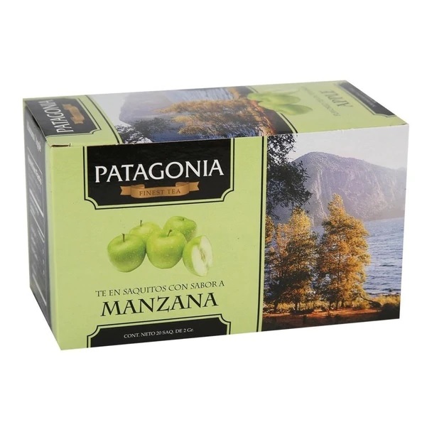 Patagonia Finest Tea Manzana, caja de 20 saquitos