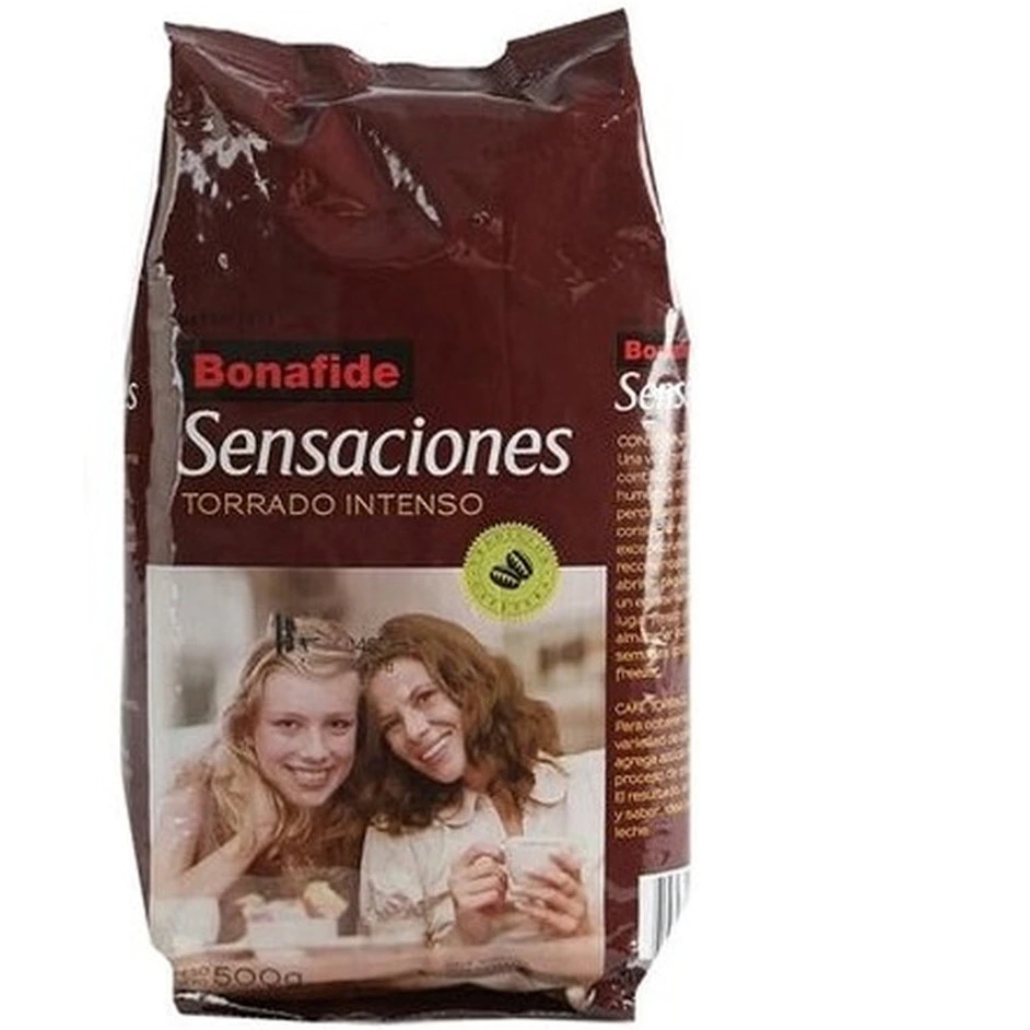 Bonafide Café Torrado Sensaciones Molido Intenso Tostado Molido, 500 gr.