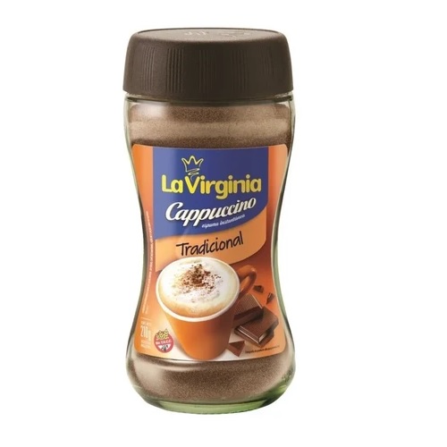 La Virginia Cappuccino Tradicional sin TACC, 210 g