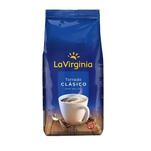 La Virginia Café Molido Sin TACC, 500 g