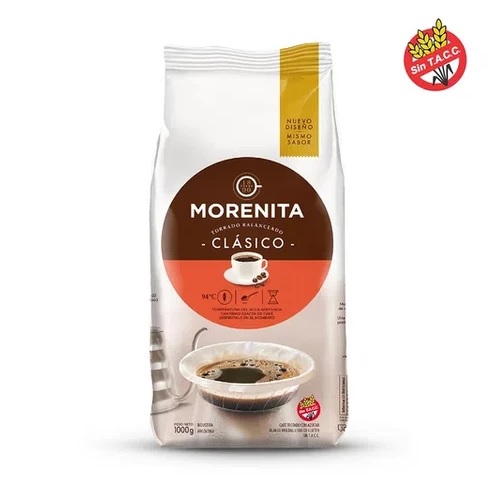 La Morenita Cafe Molido Clásico, 1 Kg