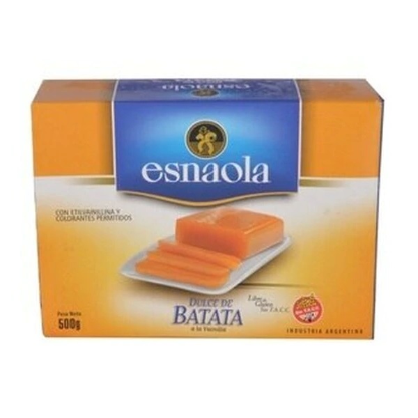 Esnaola Dulce de Batata, 500 g / 1.1 lb barra sellada