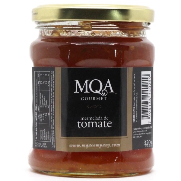 MQA Gourmet Mermelada de Tomate, 320 g / 11,28 oz