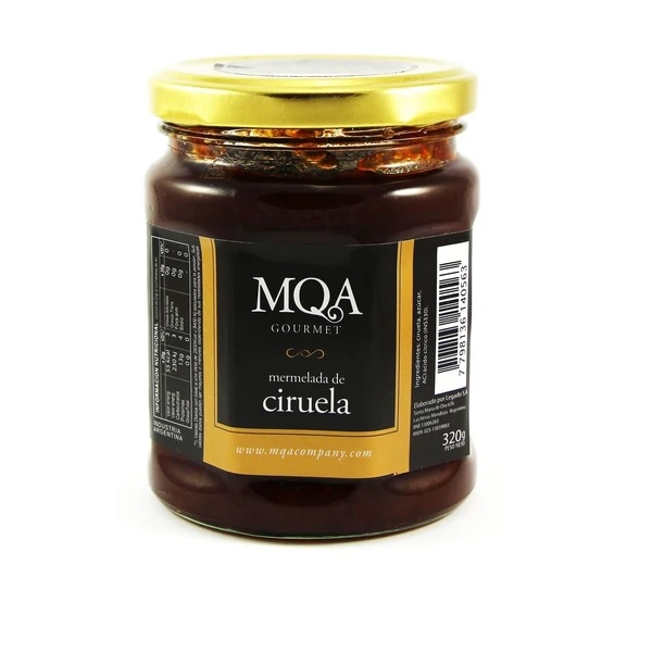 MQA Gourmet Mermelada de Ciruela, 320 g / 11,28 oz