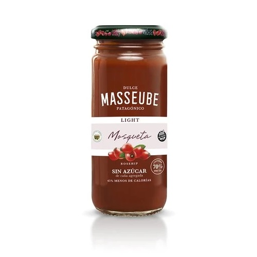 Masseube Mermelada Light sabor Mosqueta Sin TACC , 260 g / 9,17 oz