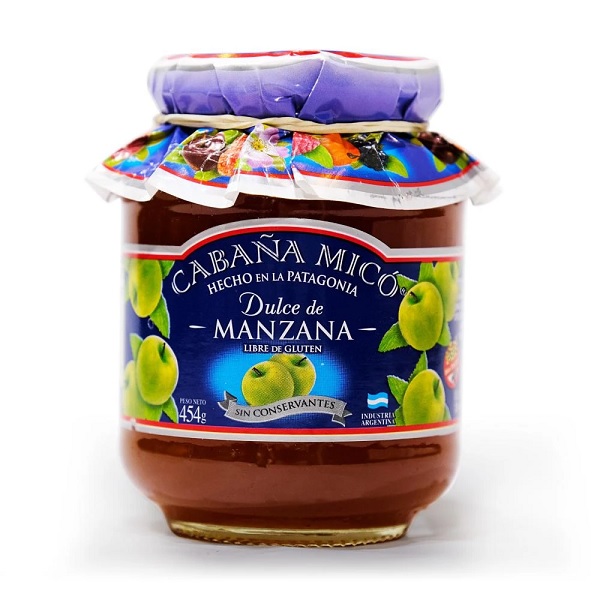 Cabaña Mico Dulce de Manzana / 454g Sin Conservantes