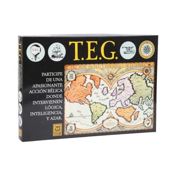 T.E.G Plan Táctico Y Estratégico De La Guerra Juego De Mesa Classic Argentinian Strategy War Board Game By YETEM