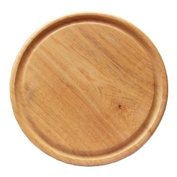 Plato de Madera , 24 cm de diametro