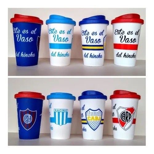 Vaso Térmico 350cc River-Boca- Racing- Independiente.