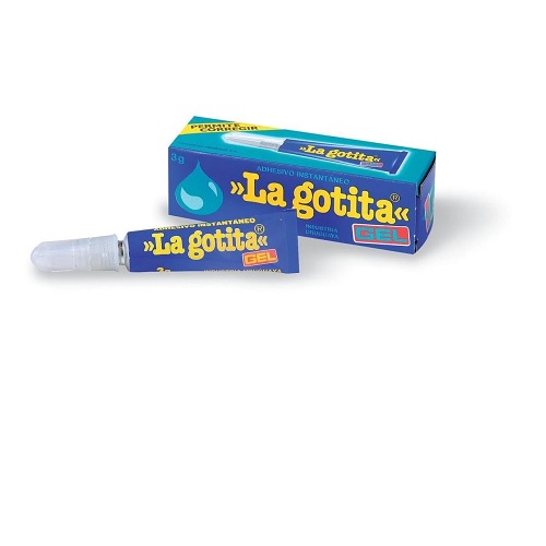 La Gotita Gel Instant Gel Glue General Purpose Fast-Drying Liquid Transparent, 2 ml