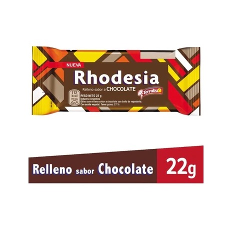 Rhodesia Chocolate Coated Cookie With Chocolate Cream Filling, 36 cookies x 22 g / 0.78 oz family box