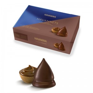 Havanna Conitos Havannets de Chocolate con Leche Rellenos de Dulce de Leche, 456 g / 16.08 oz (Caja de 12)