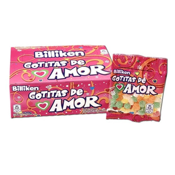 Billiken Gotitas De Amor, 35 g / 1.23 oz (caja de 12)