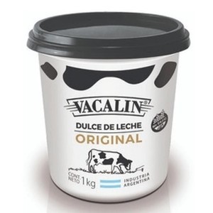 Vacalin Dulce de Leche Classic Creamy Milk Confiture, 1 kg / 35.3 oz