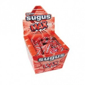 Sugus Max Frutilla Gluten Free, 525 g / 1.15 lb Caja