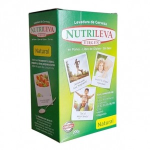 Nutrileva Levadura de Cerveza Natural by Calsa- Libre de Gluten y Azucar, 200 g / 7.05 oz