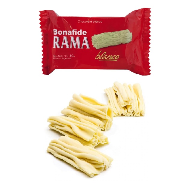 Bonafide Rama Chocolate  Blanco en Rama Artesanal, 40 g / 1.4 oz (pack of 3)