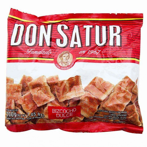 Don Satur Classic Sweet Biscuits Bizcochos Dulces, 200 g / 7.1 oz (pack of 3)