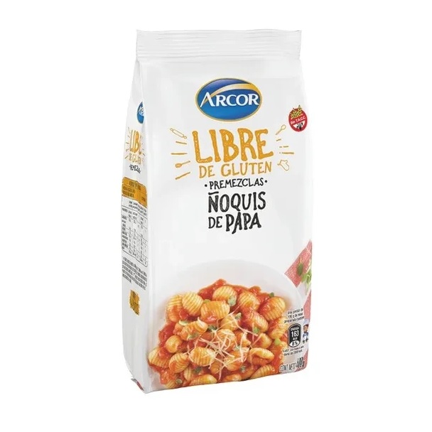 Arcor Premezcla para Ñoquis  Sin TACC, 400 g