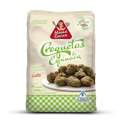 Mama Cocina Premezcla Croquetas de Espinaca 300 gr