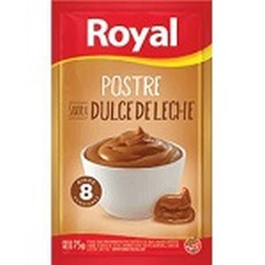 Royal Postre Dulce De Leche, 8 porciones por pack, 75 g / 2.64 oz