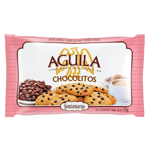 Águila Chocolitos Chips de Chocolate, 150 g / 5.29 oz