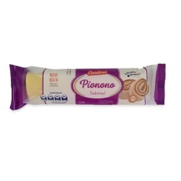 Condesa Pionono Dulce de Vainilla Caja Mayorista, 150 g / 5.3 oz (12 artículos por caja)