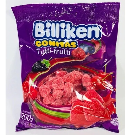 Billiken Gomitas Tutti-Frutti, 200 g / 7 oz