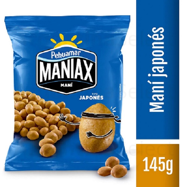 Pehuamar Snack Mani Japones Salado 110gr