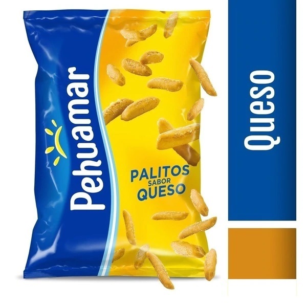 Pehuamar Palitos Salados Sabor Queso, 180 g / 6.35  oz