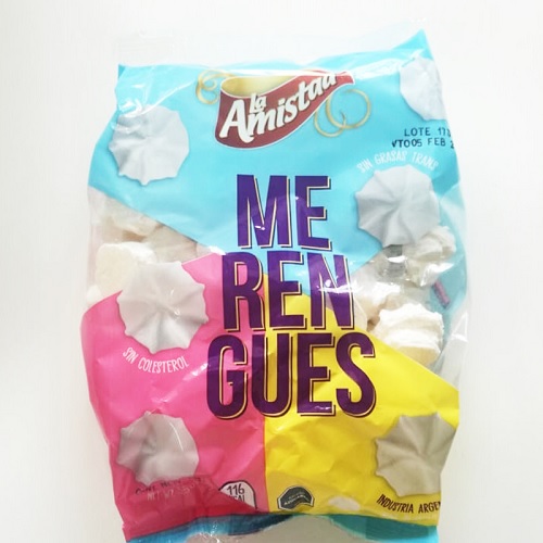 Merengues Blancos x 100 gr. Gluten Free