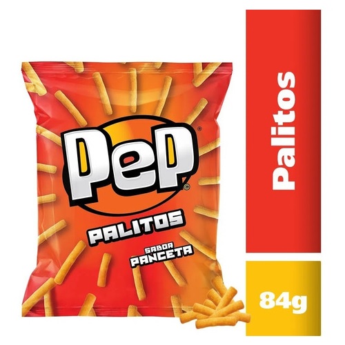 Pep Palitos Salados Panceta (84 gr). Bacon Flavoured Sticks