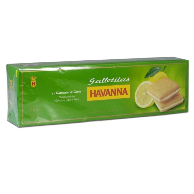 Havanna Galletitas de Limon , 300 g / 10,58 oz (Caja de 12 unidades)