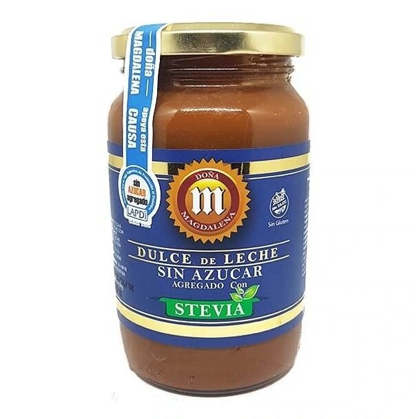 Doña Magdalena Dulce de Leche Sweetened with Stevia Gluten Free, 400 g / 14.1 oz