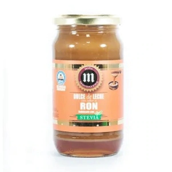 Doña Magdalena Con Ron Dulce de Leche With Rhum Flavor & Sweetened with Stevia, 400 g / 14.1 oz