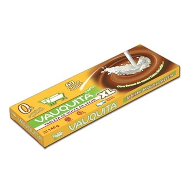 Vauquita Tableta XL Dulce de Leche Suave, 140 g / 4.9 oz