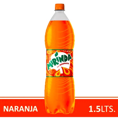 Mirinda Naranja 1.5 lts. Pack x 6