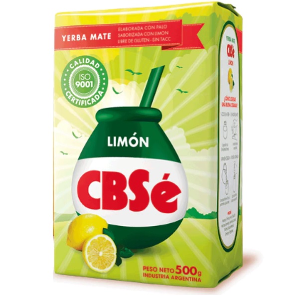 CBSé Yerba Mate Limón Lemon, 500 g / 1.1 lb