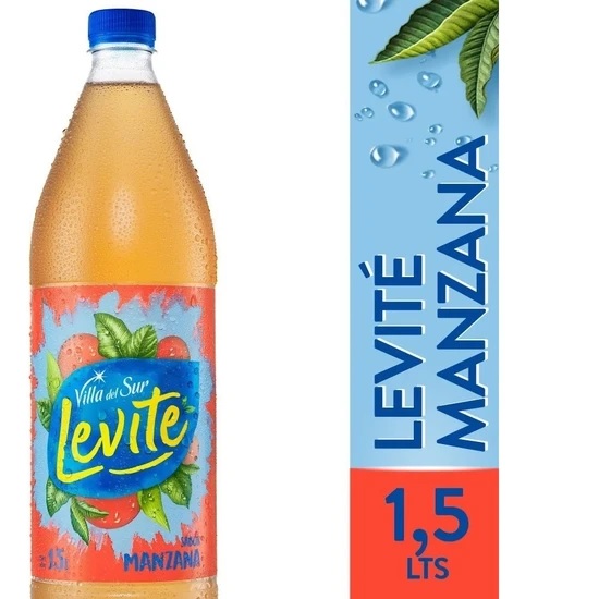 Villa Del Sur Levite sabor Manzana, 1,5 L / 52,91 oz