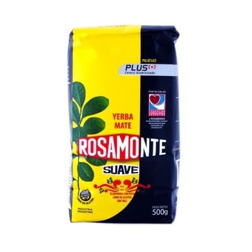 Rosamonte Yerba Mate Plus Suave (500 g / 1.1 lb)
