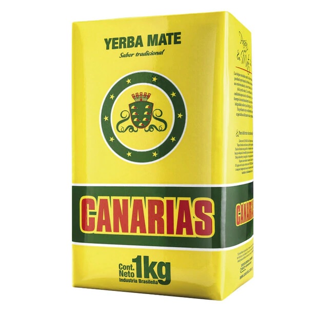 Canarias Yerba Mate Traditional (1 kg / 2.2 lb)