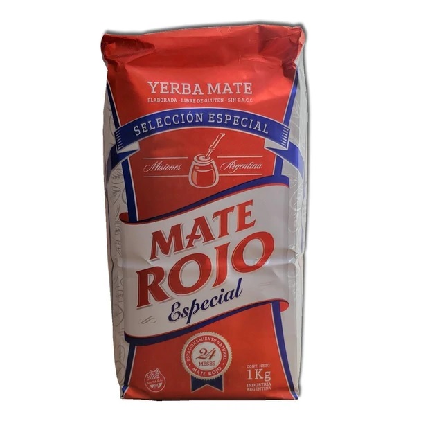 Mate Rojo Yerba Mate Special Selection Selección Especial from Misiones, Argentina , 1 kg / 2.2 lb