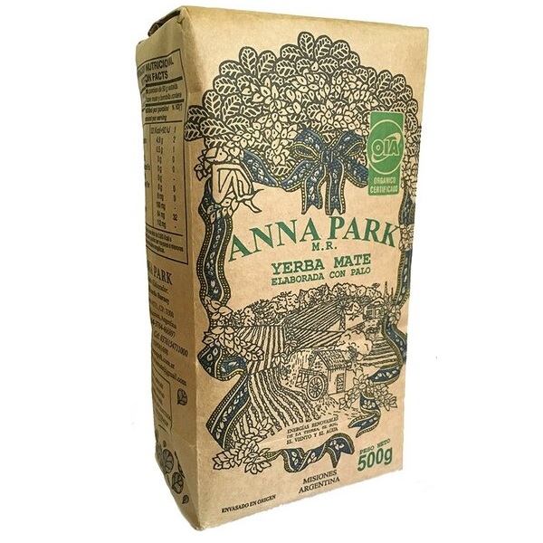 Anna Park Yerba Mate Orgánica Certificada 500 g