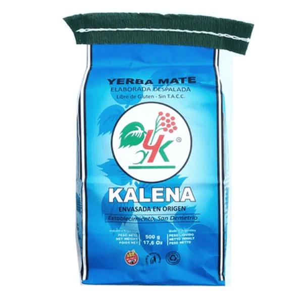 Kalena Agroecologic Yerba Mate Despalada Unsmoked (500 g / 1.1 lb)