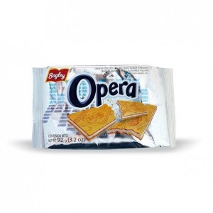 Opera Obleas Rellenas Sabor Naranja, 92 g / 3.2 oz (pack de 6)