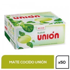 Unión Suave Mate Cocido  (50 saquitos)