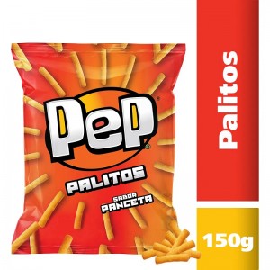 Pep Palitos de Harina de Trigo Frita con Sabor a Panceta, 120 g / 4.23 oz