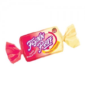 Caramelos Flynn Paff de Frutilla y Vainilla, 560 g / 19.75 oz Caja